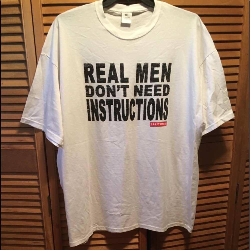 Craftsman White Tee Shirt